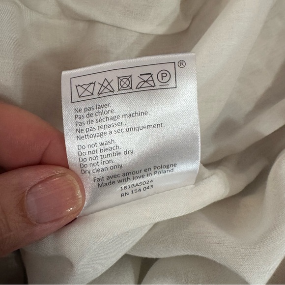 Sezane Jupe Alphonsine Golden Leopard Metallic Jacquard Mini Skirt size 2 - Picture 8 of 8